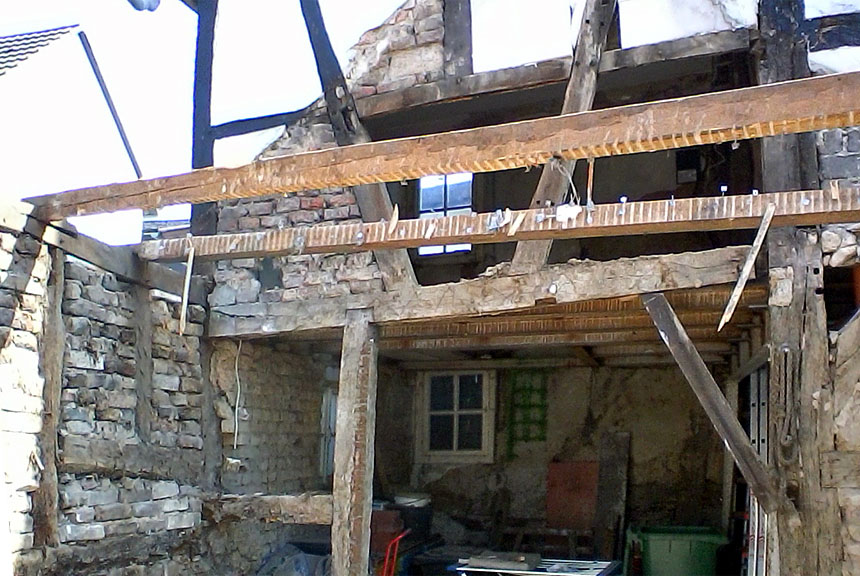 Fachwerkhaus in Königswinter, Detail