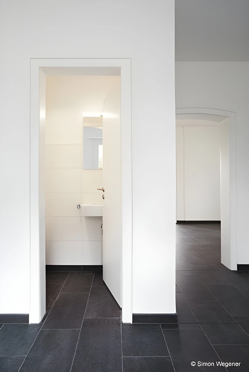 Dachausbau und Umbau eines Einfamilienhauses, Blick in den ausgebauten Dachraum